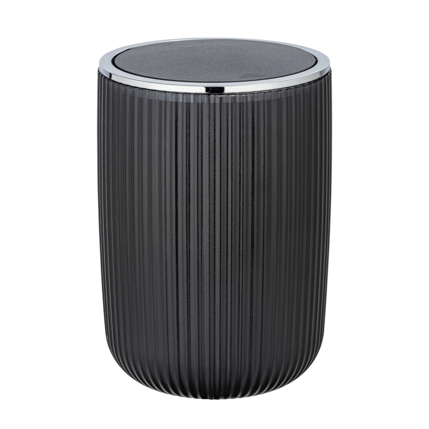 WENKO 24493100 - Abfalleimer AGROPOLI 19x27 cm grau