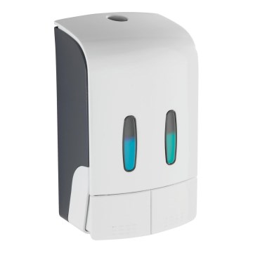 WENKO 24591100-Seifenspender TARTAS 480 ml weiß/grau