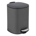 WENKO 24780100 - Korb ALASSIO 20,5 x 27 cm, grau/schwarz