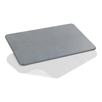 WENKO 24936100-Badematte SIMI 39x60 cm grau