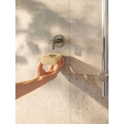 WENKO 24971100-Seifenhalter TURBO-LOC 4,5x7 cm silber