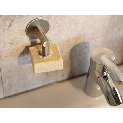 WENKO 24971100-Seifenhalter TURBO-LOC 4,5x7 cm silber