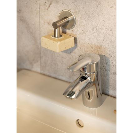 WENKO 24971100-Seifenhalter TURBO-LOC 4,5x7 cm silber