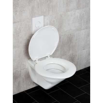 WENKO 25112100-WC WC-Sitz TORINO 44x43,5 cm weiß
