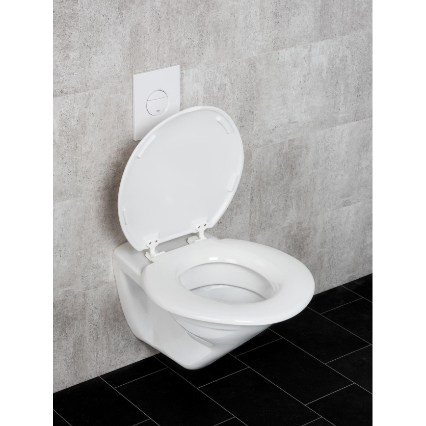 WENKO 25112100-WC WC-Sitz TORINO 44x43,5 cm weiß