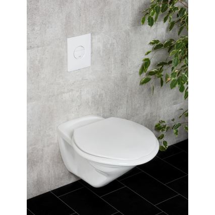WENKO 25112100-WC WC-Sitz TORINO 44x43,5 cm weiß