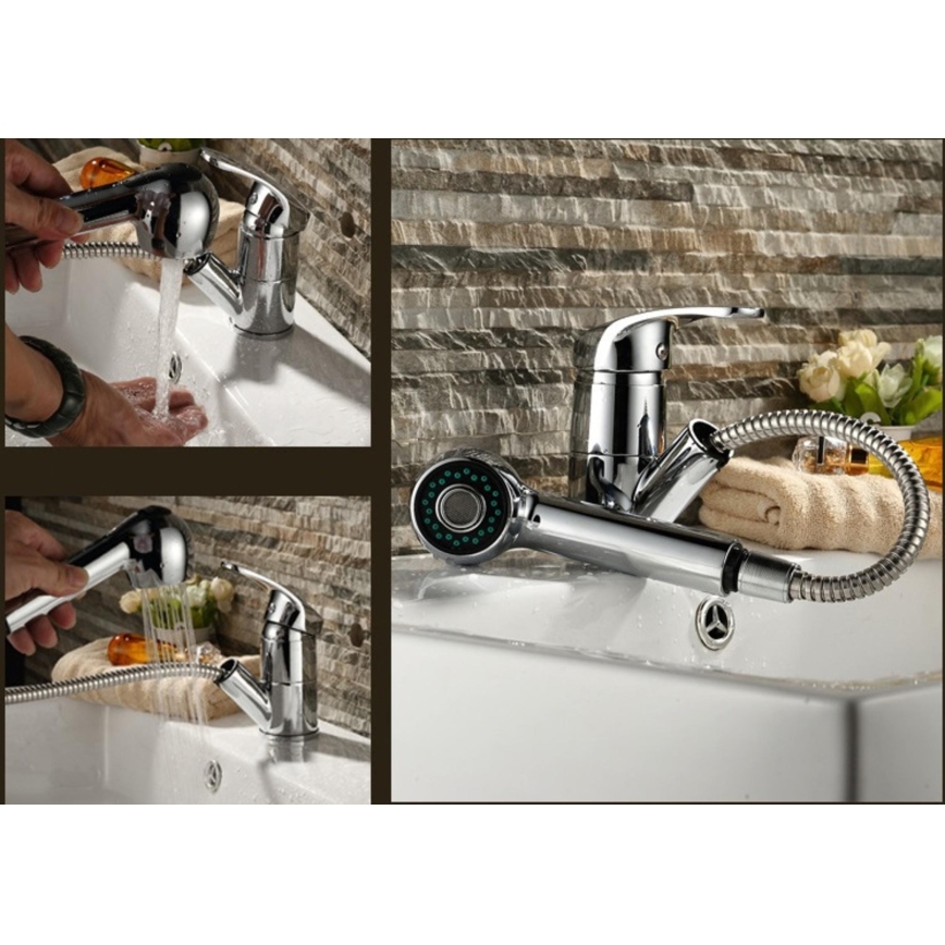 WENKO 25118100 - Duschkopf WATERSAVING SYSTEM 4,6x4,6 cm Chrom