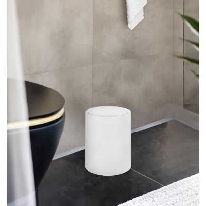 WENKO 25209100 - Korb ATRI 21x25,5 cm, weiß