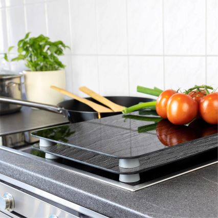 WENKO 2521480100 - Abdeckplatte 30x52 cm mehrfarbig/grau/klar