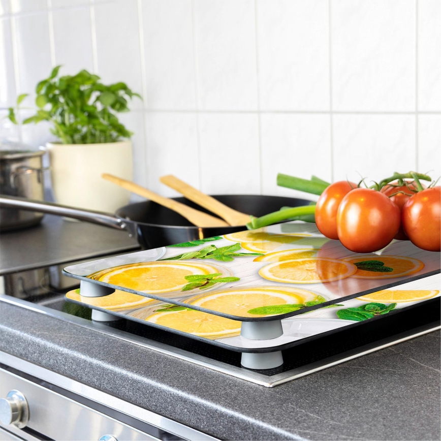 WENKO 2521512500 - Abdeckplatte, lebensmittelecht, 30 x 52 cm, mehrfarbig