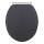 WENKO 25218100-WC-Sitz MORRA 35x42 cm Anthrazit/Silber
