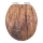 WENKO 25226100-WC WC-Sitz RUSTIC 35,5x42,5 cm braun/silber
