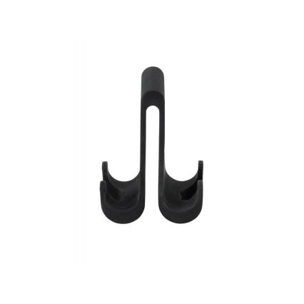 WENKO 25229100-Haken VERNA DUO 5x9,5 cm schwarz