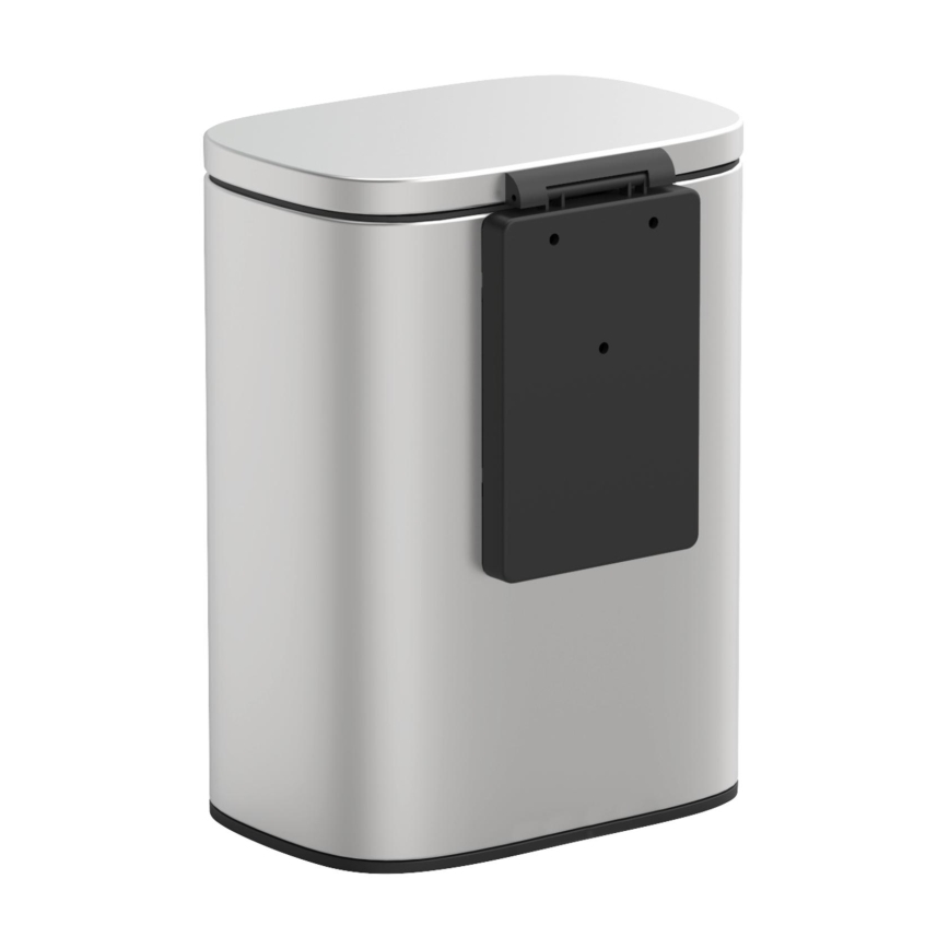 WENKO 25336100 - Korb SARE 21,5 x 29,5 cm, silber