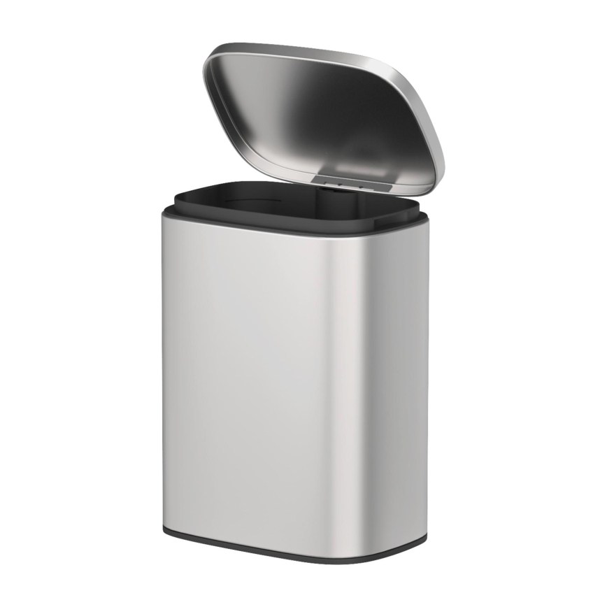 WENKO 25336100 - Korb SARE 21,5 x 29,5 cm, silber