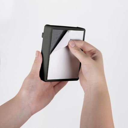 WENKO 25336100 - Korb SARE 21,5 x 29,5 cm, silber