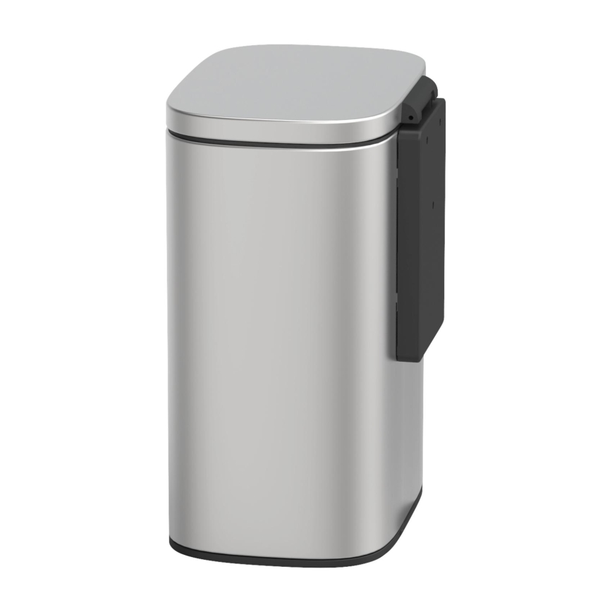 WENKO 25336100 - Korb SARE 21,5 x 29,5 cm, silber