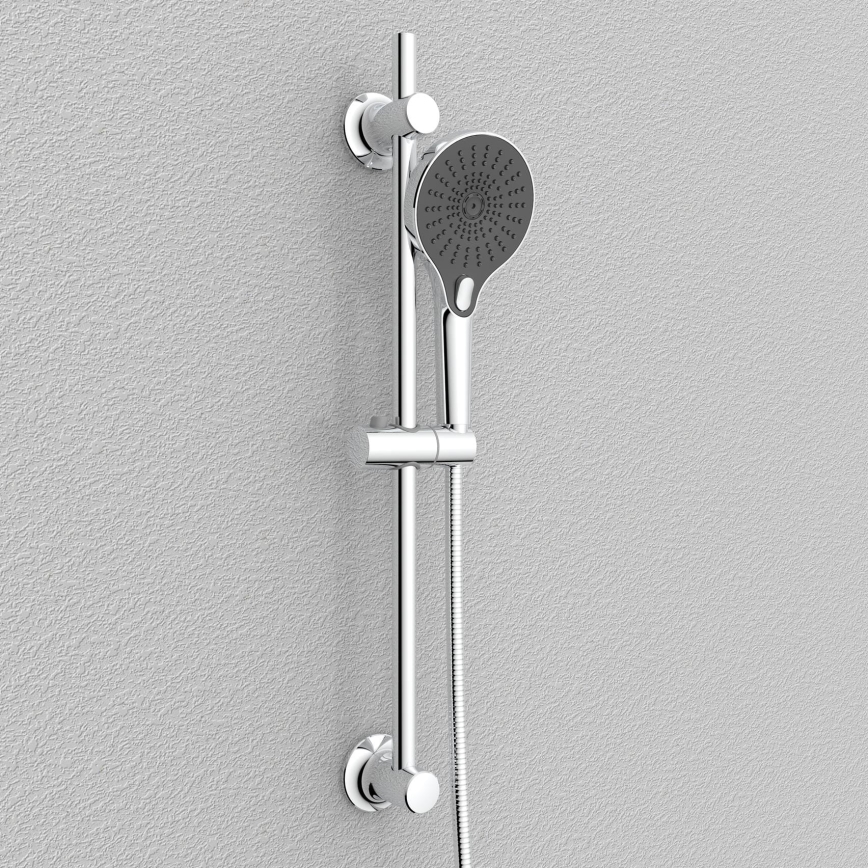 WENKO 25462100 - Duschstange LIBERTÀ, 70 cm, glänzender Chrom