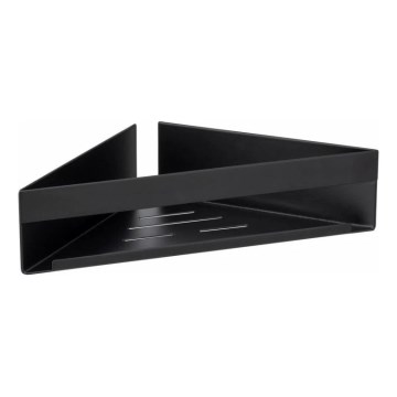 WENKO 25558100-Ablage GENOVA 36x17 cm schwarz