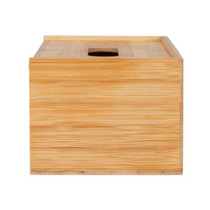 WENKO 25607100 - Taschentuchbox ALLEGRE 25x13 cm braun