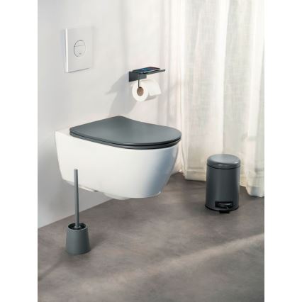 WENKO 26030100 - WC-Sitz GALATI 46x36 cm Anthrazit