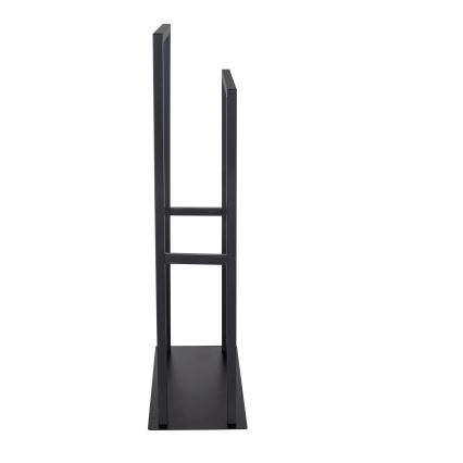 WENKO 26056100 - Handtuchständer RIVALTA 46x80 cm Edelstahl/Schwarz