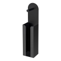 WENKO 26059100 - AGIRA Rollenhalter 12 x 54 cm schwarz