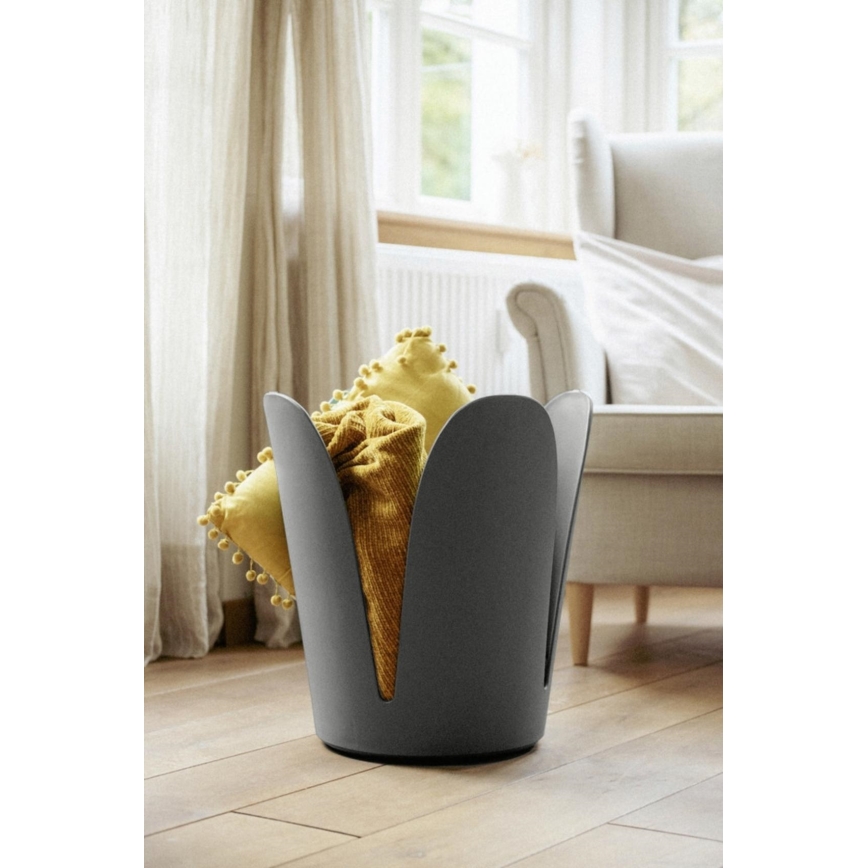 WENKO 26089100 - Hocker COMISO 44,5x46 cm Anthrazit