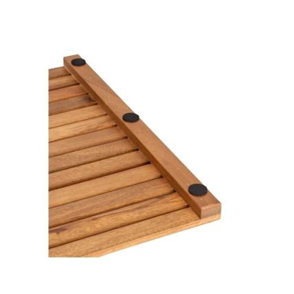 WENKO 26093100 - ACACIA Gitterrost 60x40 cm, braun