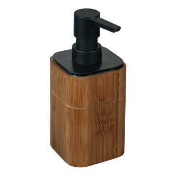 WENKO 26102100 - Seifenspender SERRO 7,5x16,5 cm braun/schwarz