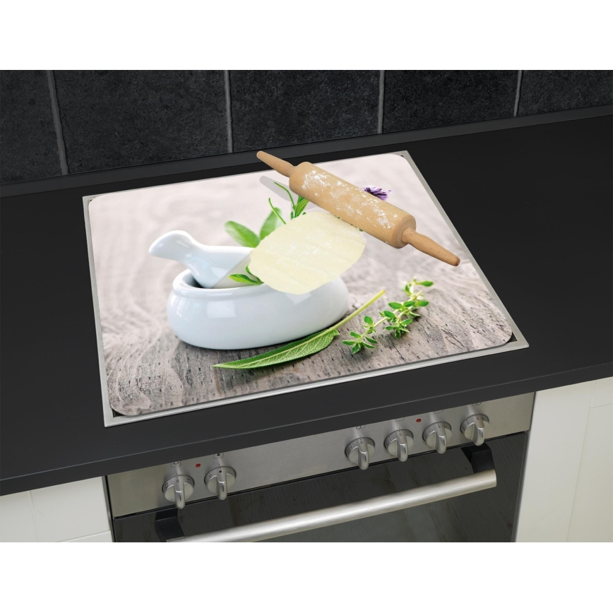 WENKO 2712940500 - Abdeckplatte für Lebensmittel, 56x50 cm, mehrfarbig/transparent
