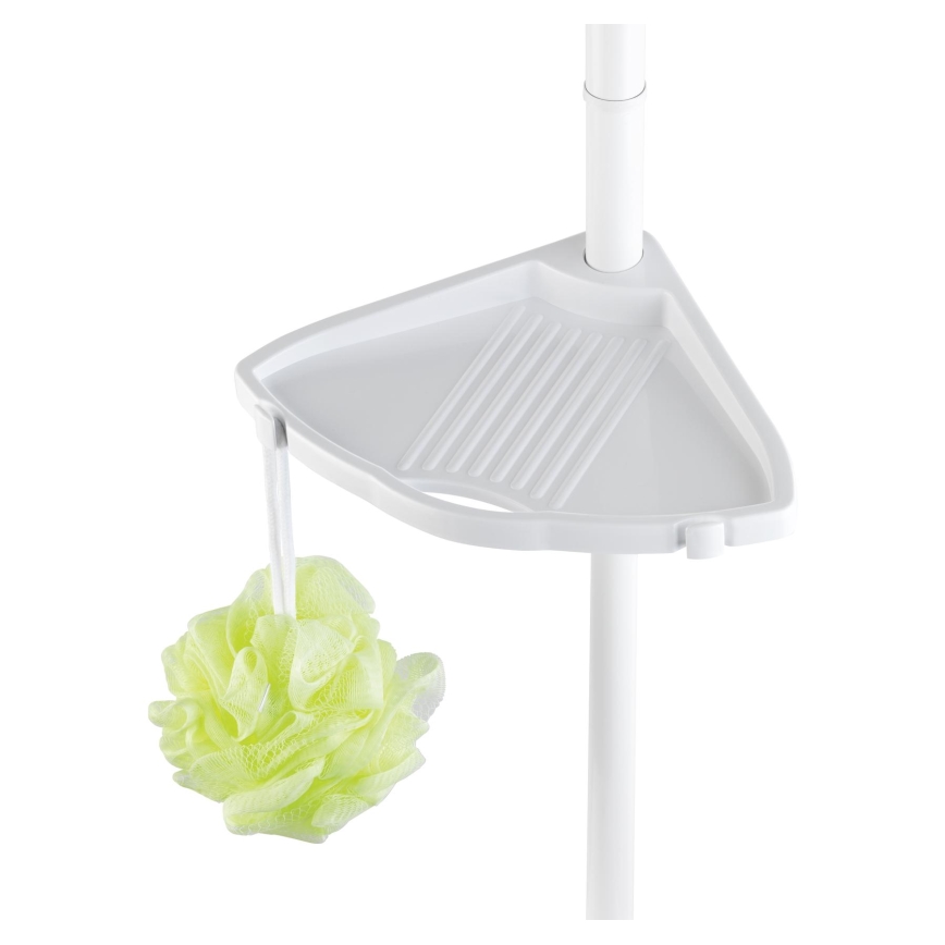 WENKO 3201010100 - Eckelement COMPACT 26x195 cm weiß