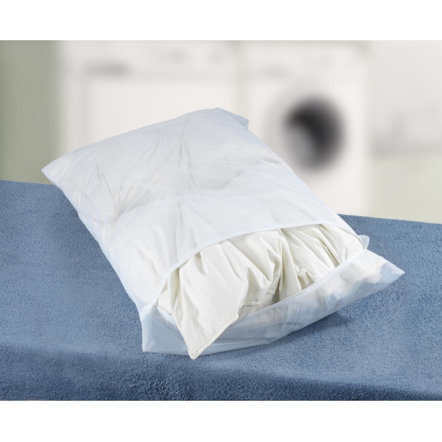 WENKO 3751900100 - Wäschenetz 90x60 cm weiß