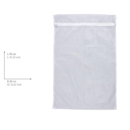 WENKO 3751900100 - Wäschenetz 90x60 cm weiß