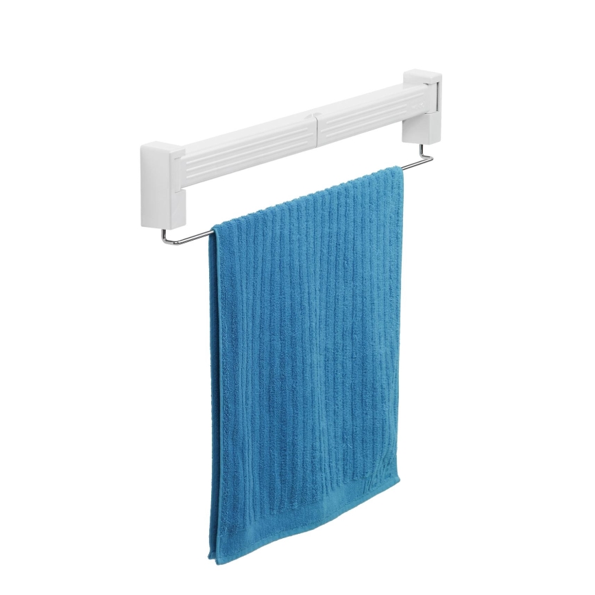 WENKO 3770013100 - Wäscheständer BUTTERFLY 70x13,5 cm silber/weiß