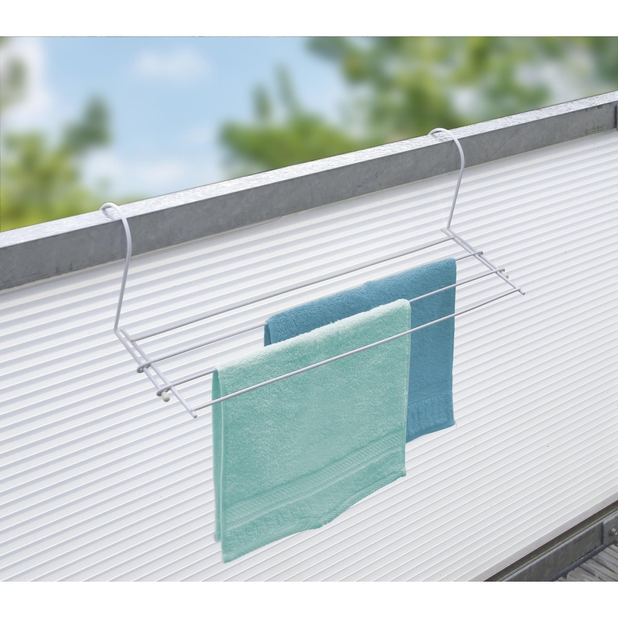 WENKO 3780010100 - Wäschetrockner 58x16 cm weiß