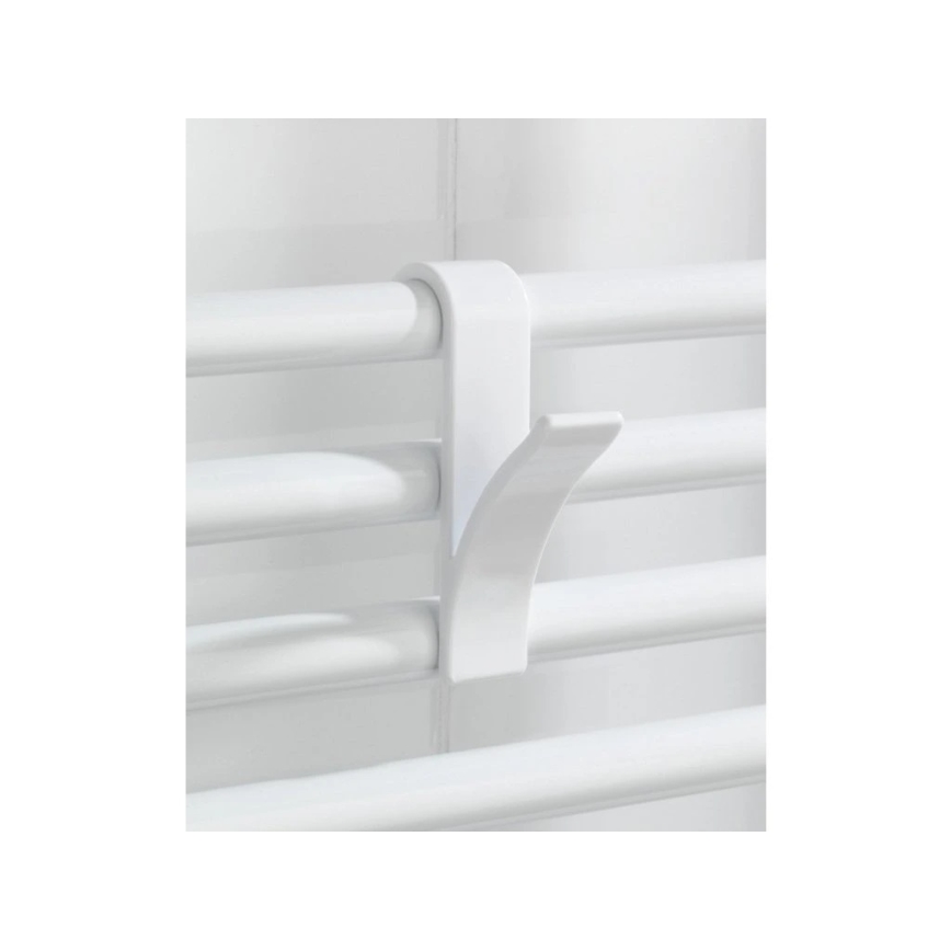 WENKO 4468160100-Haken 2,5x10,5 cm weiß