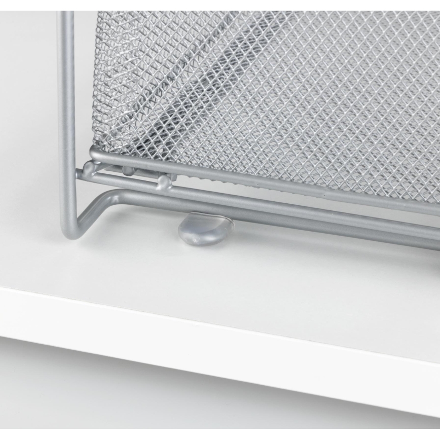 WENKO 53140800 - GIOMA Wandregal 35 x 33,5 cm, silber