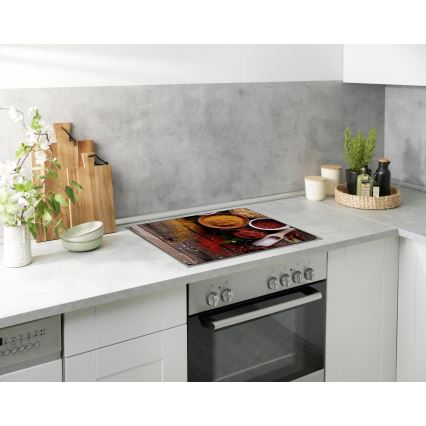 WENKO 53870100 - Mehrfarbige Platte 56x50 cm