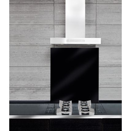 WENKO 53881100 - Schutzwand BLACK 60x70 cm schwarz