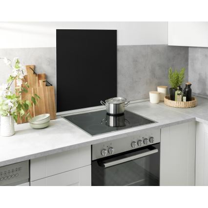 WENKO 53881100 - Schutzwand BLACK 60x70 cm schwarz