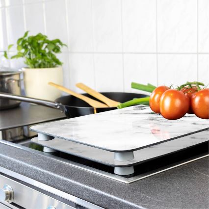 WENKO 53895100 - Abdeckplatte 30x52 cm mehrfarbig/grau/transparent