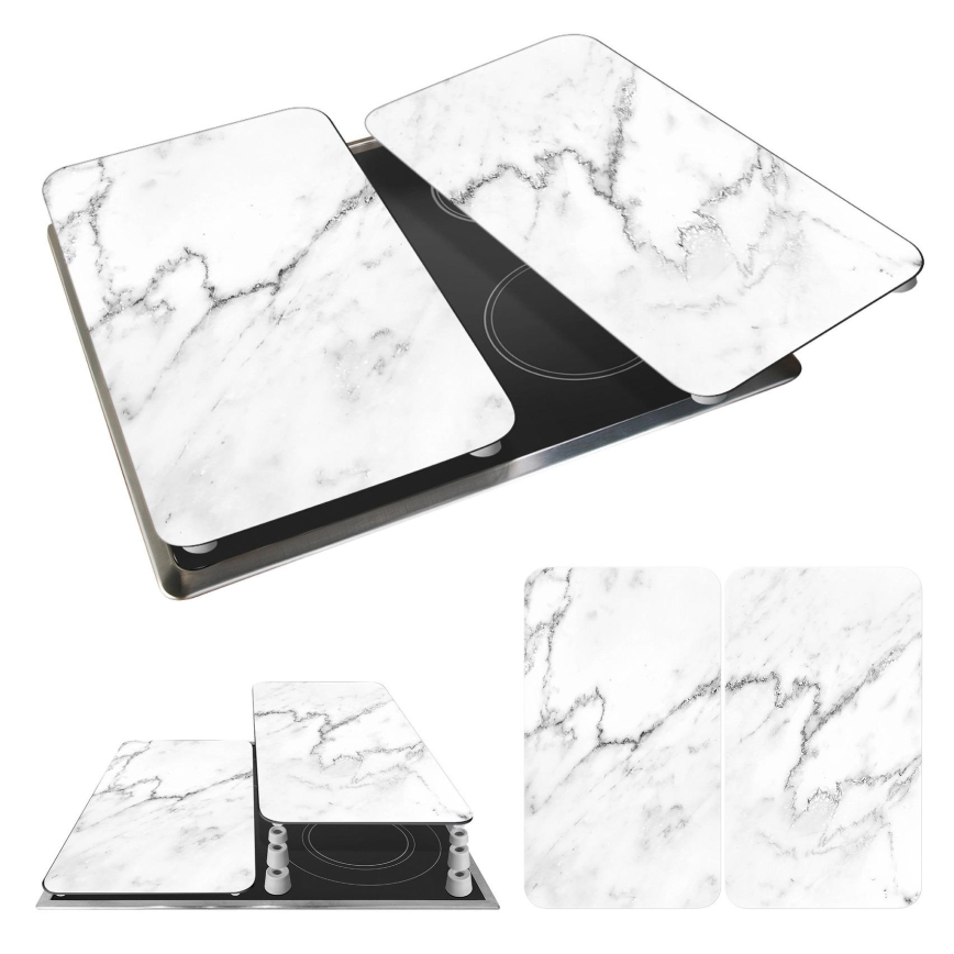 WENKO 53895100 - Abdeckplatte 30x52 cm mehrfarbig/grau/transparent