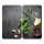 WENKO 53907100 - Kochfeldabdeckung 30x52 cm mehrfarbig/grau/transparent