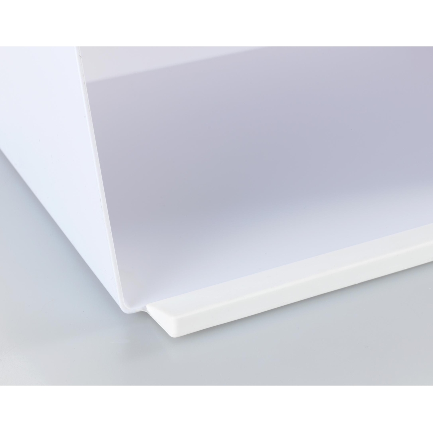 WENKO 54099100 - Brotkasten KUBO 35x26,5 cm weiß/braun