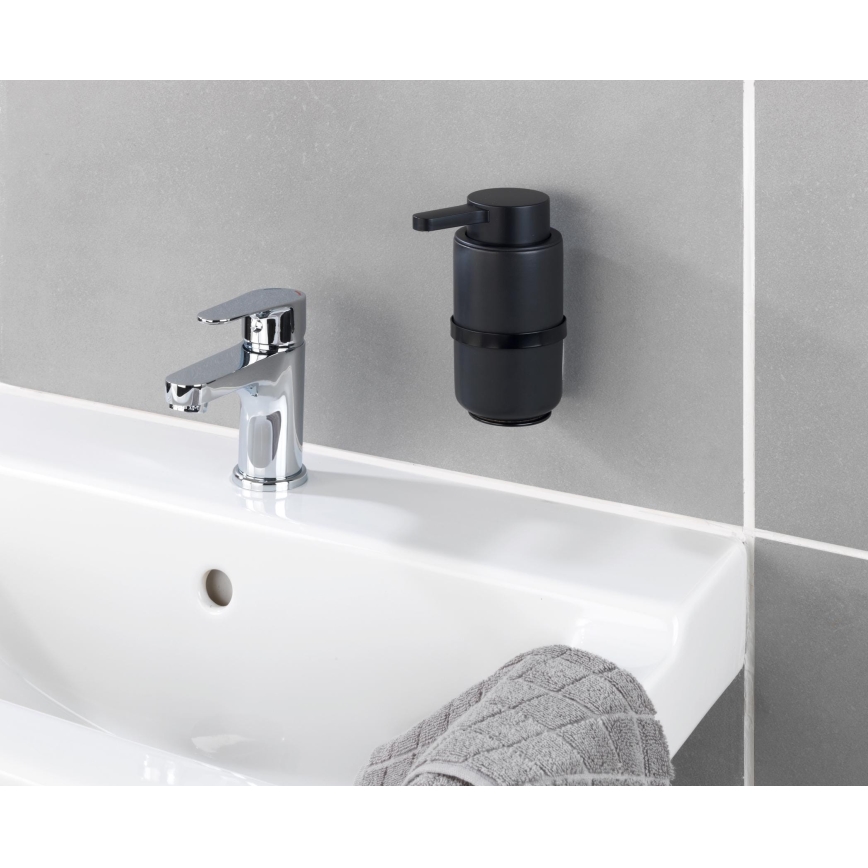 WENKO 54657100 - Seifenspender WOYA 250 ml schwarz