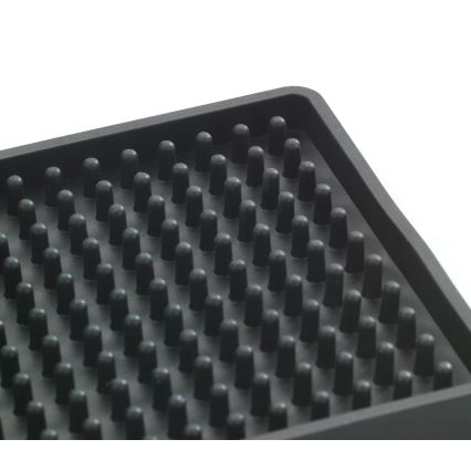 WENKO 54700100 - Abtropfmatte 42 x 8 cm, schwarz