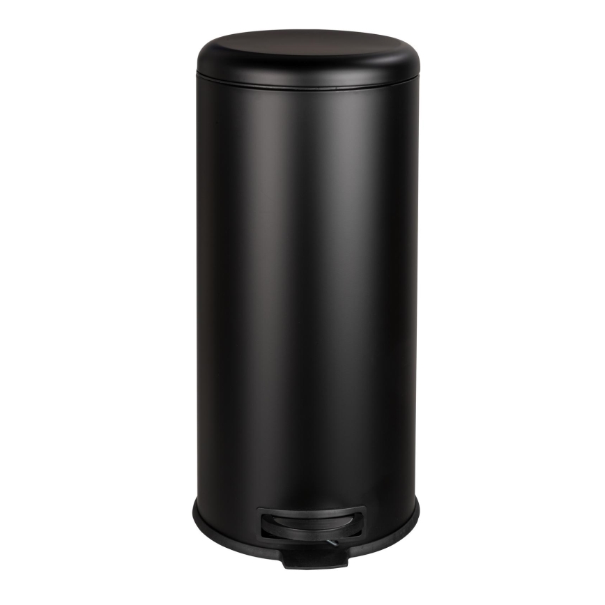 WENKO 54915100 - Wäschekorb LEMAN 30,5 x 64 cm, schwarz