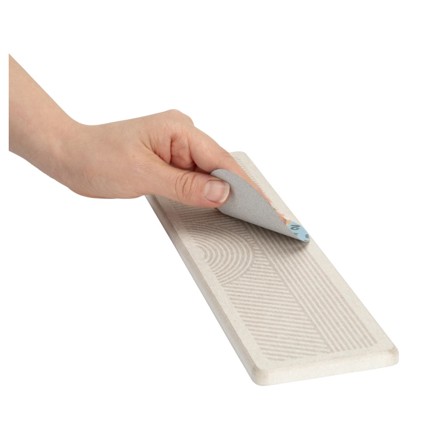 WENKO 54956100 - Abtropfschale DAMON 30x8 cm beige