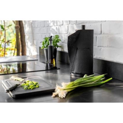WENKO 55015100-Halter BLACK OUTDOOR KITCHEN 15x33 cm schwarz